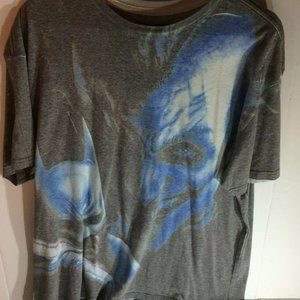 Batman Joker Blue Faded Graphic Tee XL DC Comics